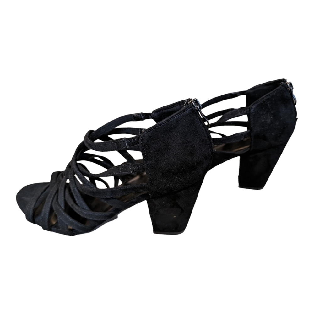 Jessica Cline Bizaylee Strappy Heels Size 11W Party Clubwear